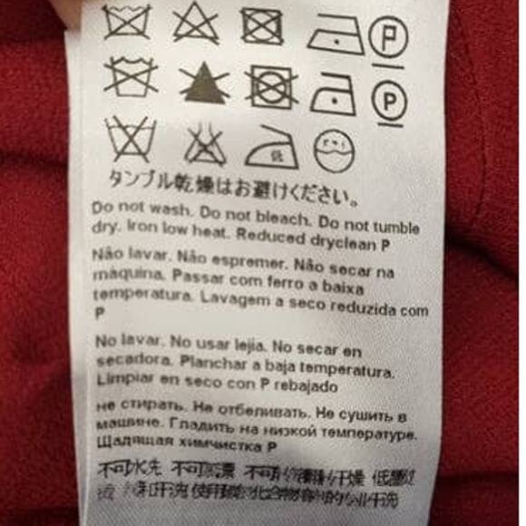 Escada Vermillion Red Satin Two Button Long Sleeve Blazer Size 42 - Picture 9 of 10